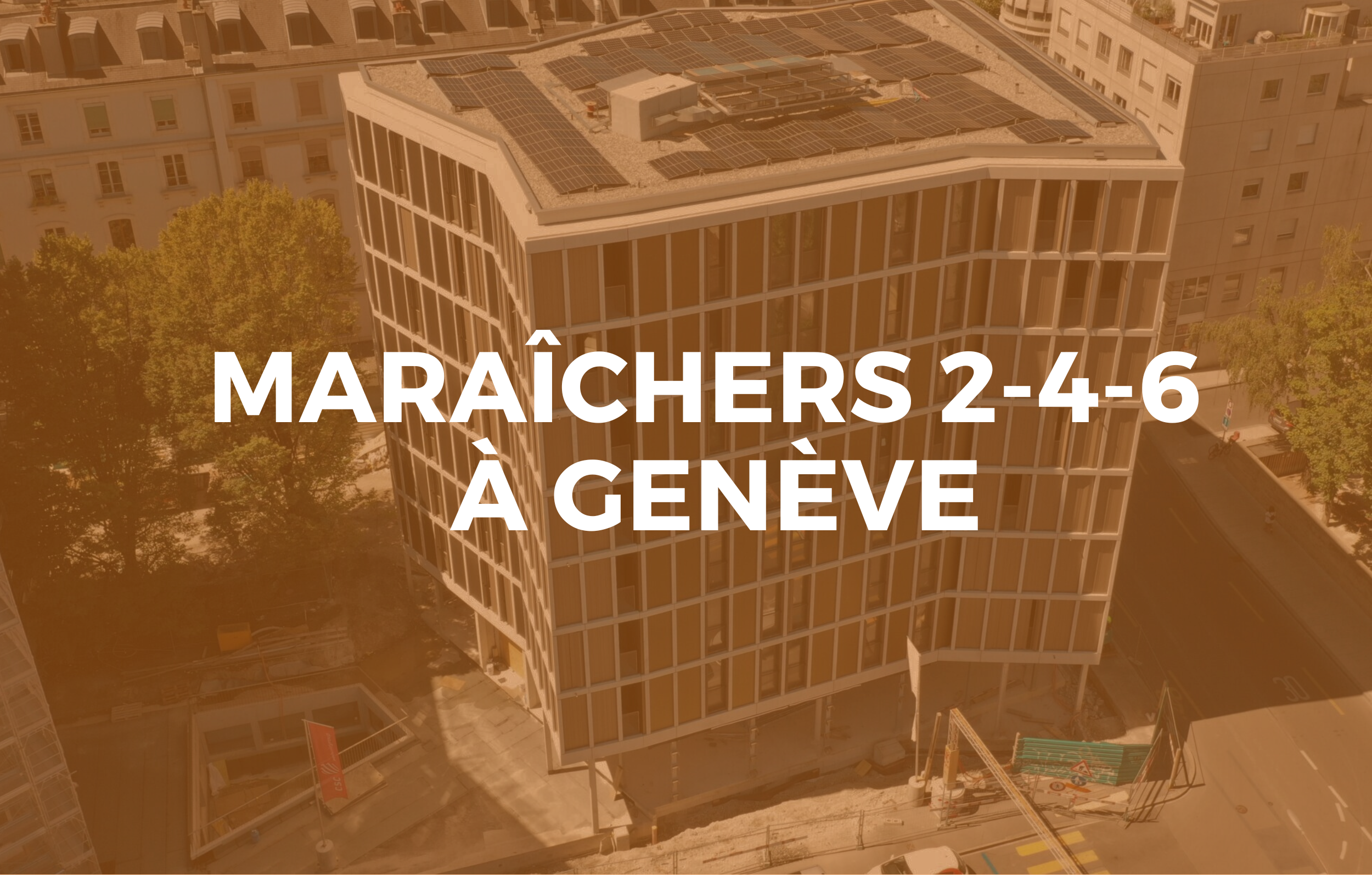 Nettoyage fin de chantier Maraîchers 2-4-6 Genève façade terrazzo Clean-Clean Sàrl