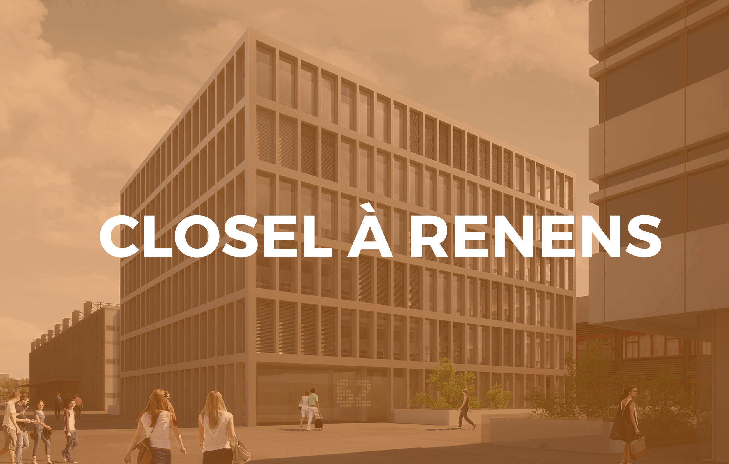 Nettoyage fin de chantier Closel Renens 6000m2 Clean-Clean Sàrl